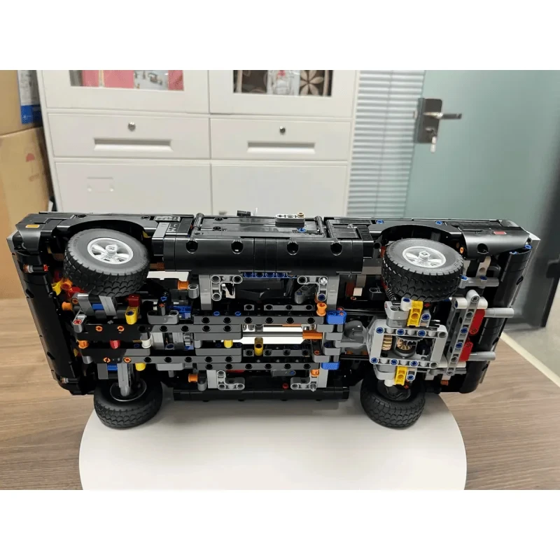 2026 new creative educational building blocks mechanical set Dodge Fast and Furious men and Women holiday car gifts view 6