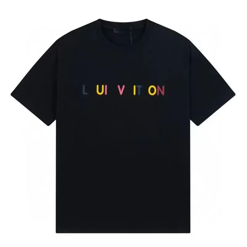 

Designer T Shirts Women T-Shirts Luxury Thick Cotton Printed Short Sleeve Tops Streetwear Loose Casual Fashion T-shirt