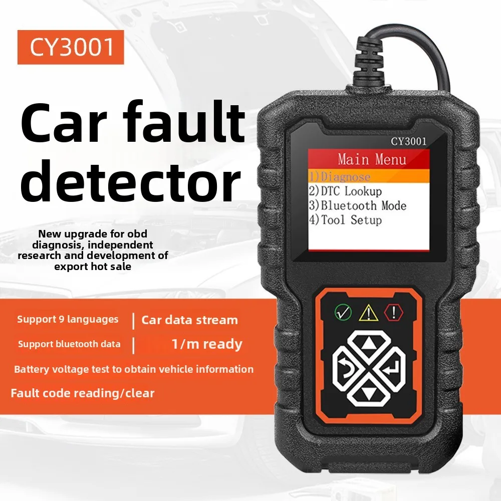 

Автомобильный сканер OBD2, цветной экран, автоматический диагностический инструмент, считыватель кодов неисправностей OBDII