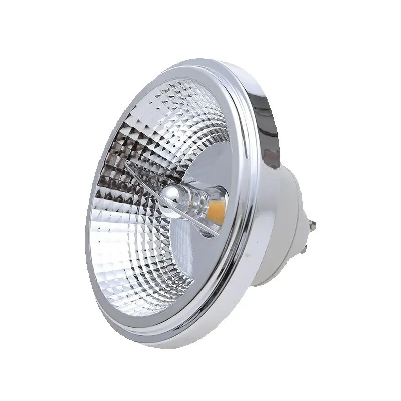 

LED AR111 Lamp Dimmable 15W 220V 12V GU10 G53 Base Substitute Halogen Lamps LED Downlight ES111 Bulbs COB Spotlight Warm White