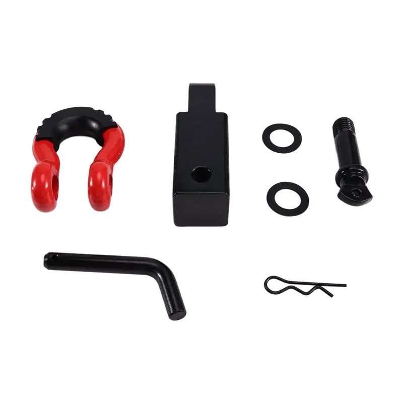 

Double Hole Recovery Shackle Block Powder Coat D-Ring Hitch Pin For Shackle Hitch Receiver For SUV Trucks Jeep Off-Road