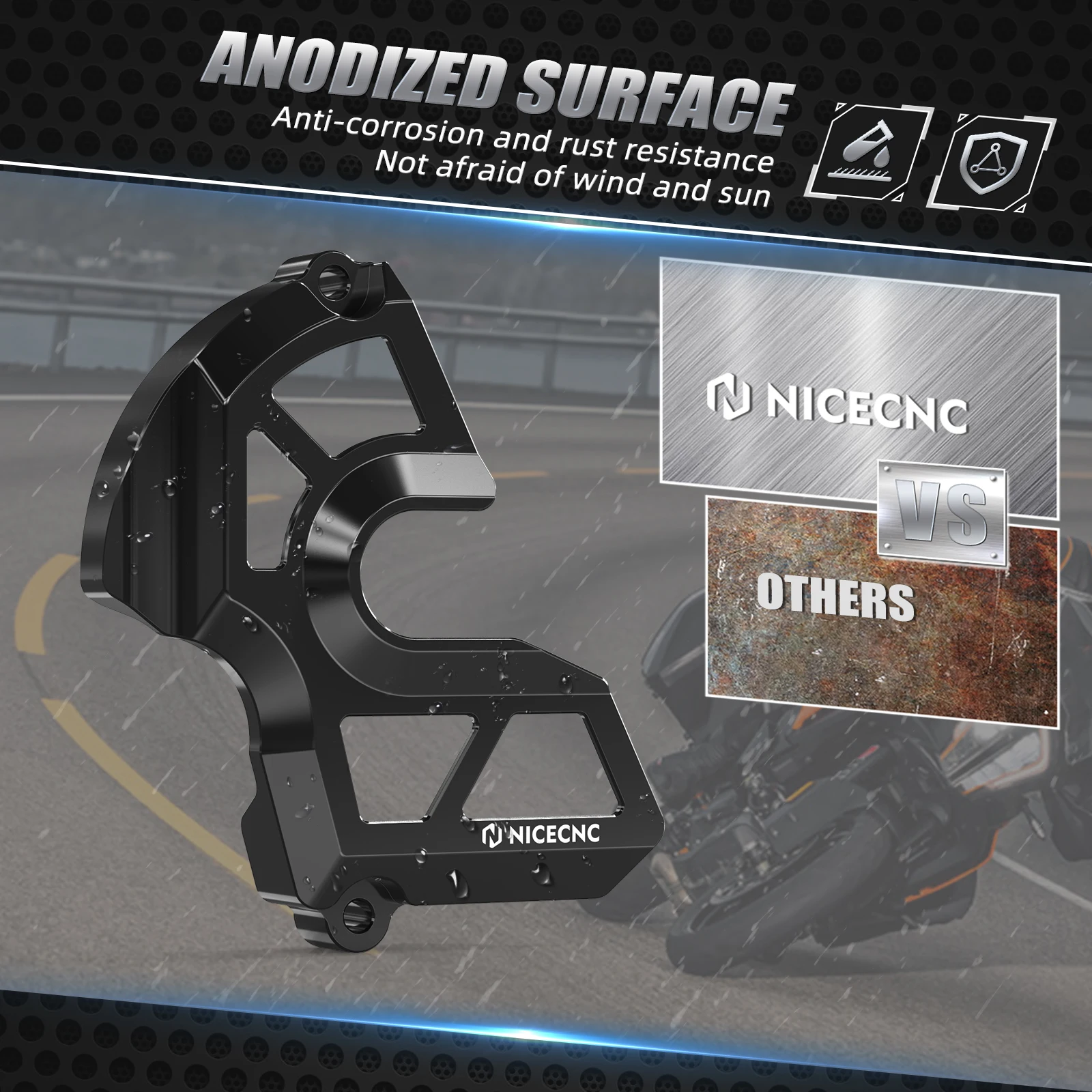 For KTM 1290 Super Duke GT 2016-2023 1290 Super Adventure R S 2017-2020 1190 Adventure /R Motorcycle Sprocket Cover Case Saver