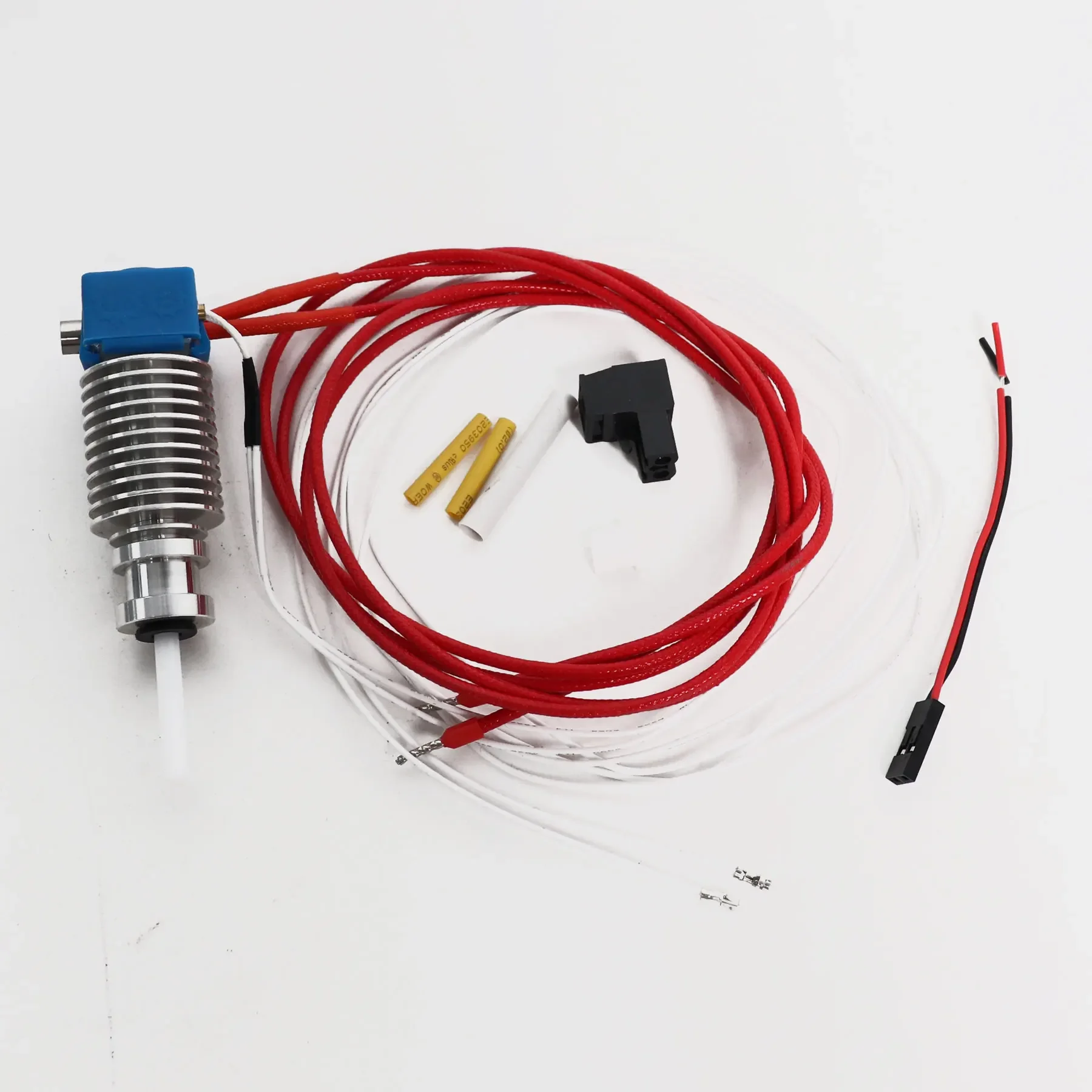 Prusa i3 MK3 MK2S MK2.5 MK3S MK3S+ V6 Hotend  kit with Silicone Sock Hot End Nozzle Heated Block Heat Sink Thermistor 104GT