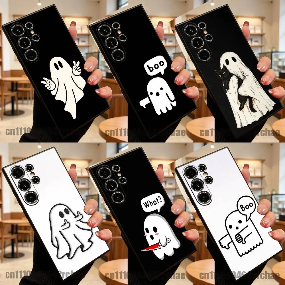 For Ghost Of Disapproval Phone Case For Samsung S25,S24,S26,S22,S23,S30,S21,Fe,Lite,Ultra,Plus Custom Soft Cover