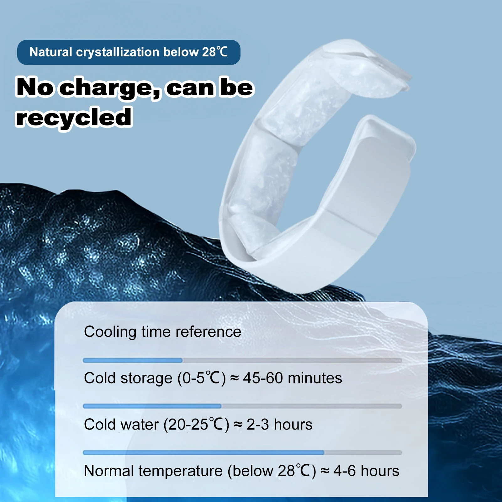 

Summer Cooling Neck Ring Portable Heatstroke Prevention And Cooling Ice Neck Ring For Cycling Camping Fishing Hiking Travel Use