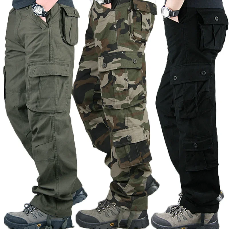 Trendy Versatile Men's Sweatpants Casual Camouflage Pants Autumn New Style Cross-Border Popular Pants Working Uniform