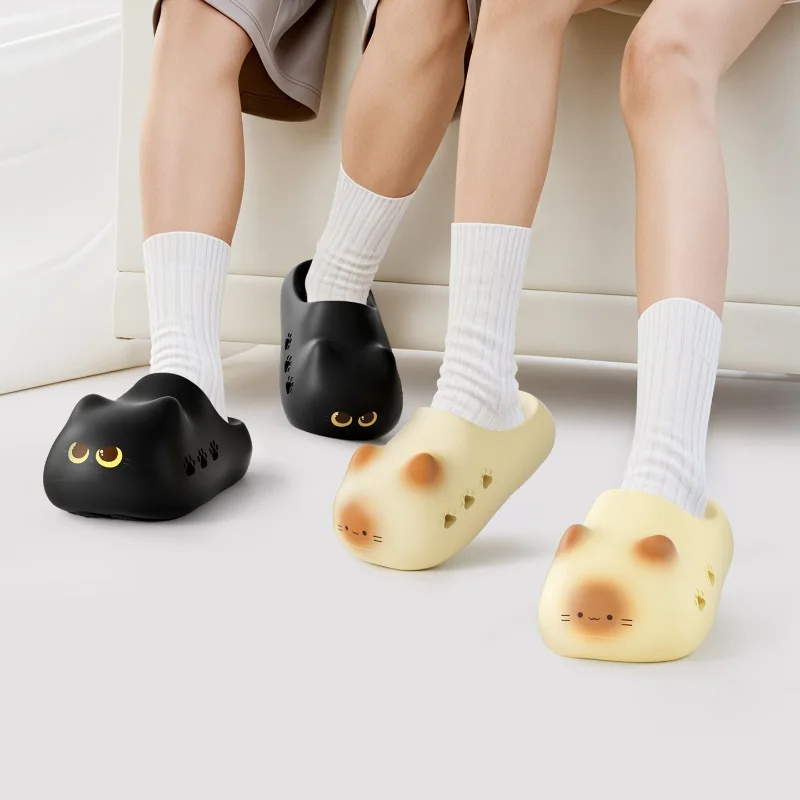 New Cat Claw Slippers Women Summer Mules Lightweight Indoor Slides Woman Non-Slip Odorless Kitty EVA Slipper Family Home Shoes - Image 5