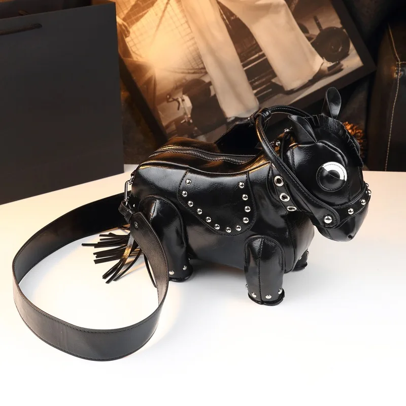 2026 New Sweet and Cool Hot Girl Style Unique Animal Bag, Niche Versatile Casual Crossbody Women's Bag