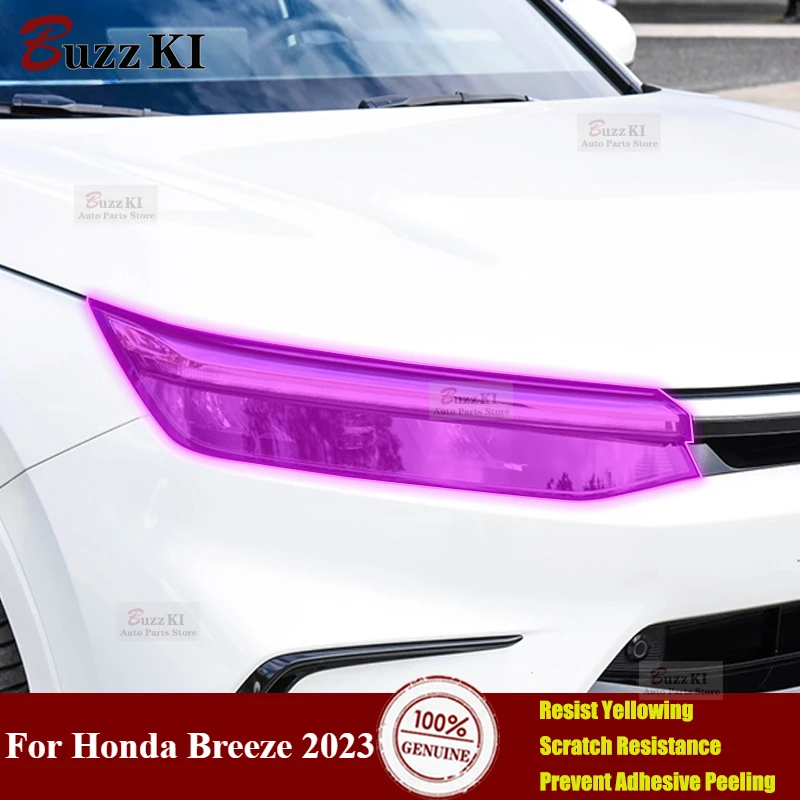 

Защитная пленка из ТПУ (PPF) для фар Honda Breeze 2023, антицарапийная, самовосстанавливающаяся, тонировочная