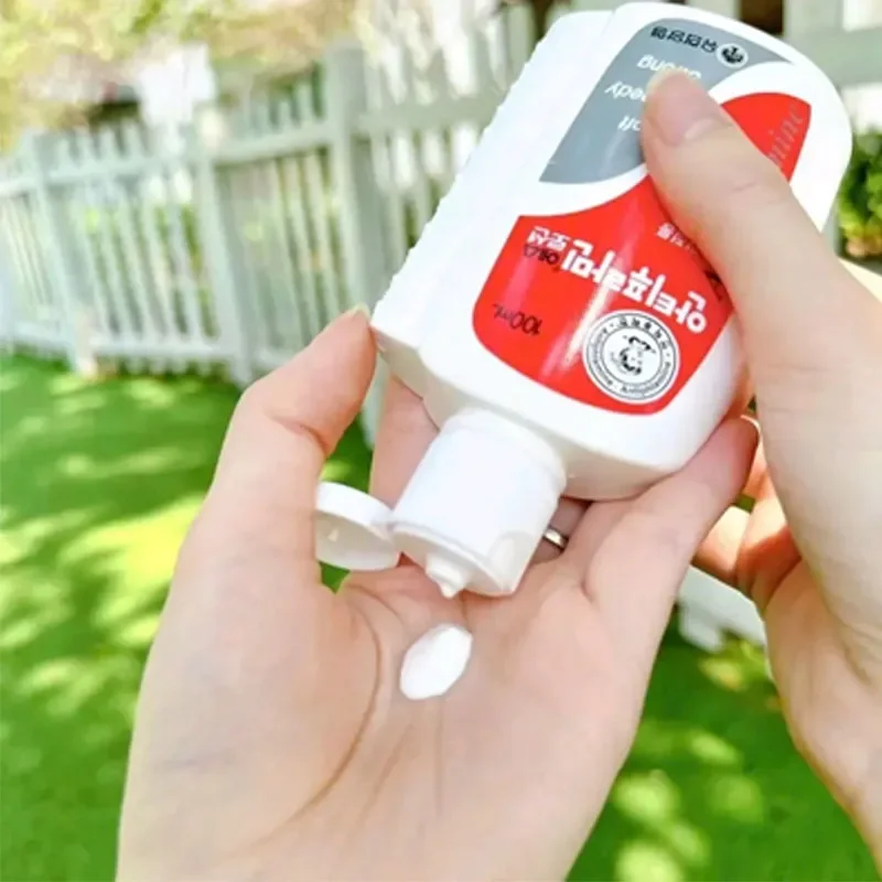 Koreanisches Produkt Mentholatum Manshu Leun Flüssigkeitssalbe für Verstauchungen, Prellungen, Muskeln, Nerven und Gelenkschmerzen, 100 ml