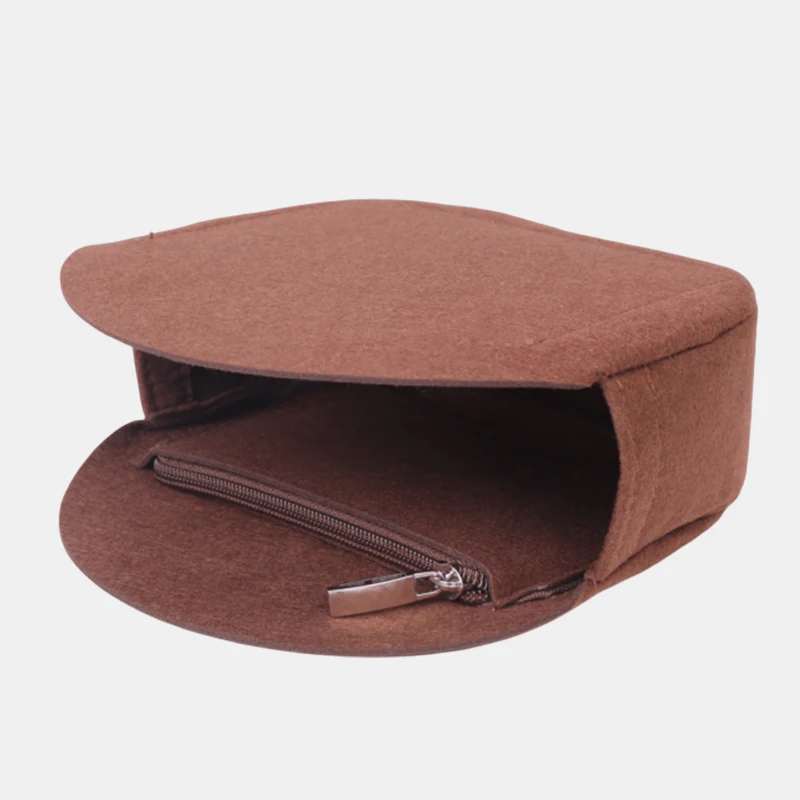 EverToner Felt Purse Organizer Inserts Round Handbag For GG Ophidia Round mini Shoulder Bag Felt Round Cosmetic Pouch Bag - view 4