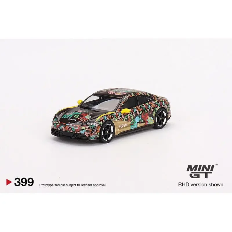 

MINIGT Thailand Limited No. 399 1:64 Porsche Taycan Turbo S Car Model