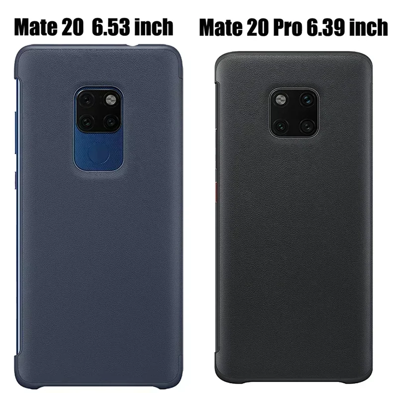 Smart View Case Voor Huawei Mate 20 Pro Auto Slaap Wake Up Flip Cover Slanke Telefoon Case Voor Huawei Mate 20 Lite fundas Capa