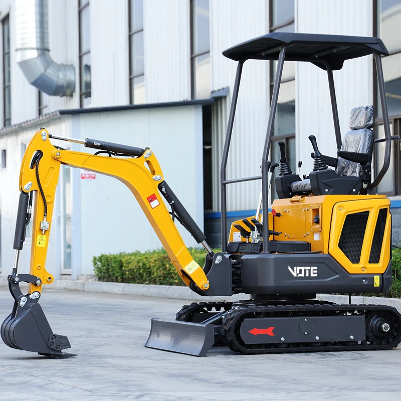 HOT SALE in North America and Europe Free Shipping 1.6 ton multi function Mini Excavator Free Excavator Accessories Customized