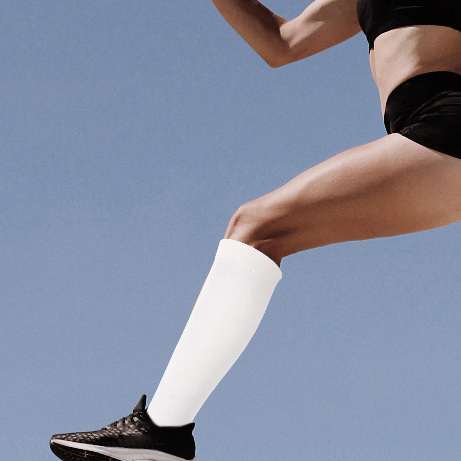 

1 пара эластичных компрессионных чулок, удобные поддерживающие чулки, дышащие медицинские носки, универсальные компрессионные чулки