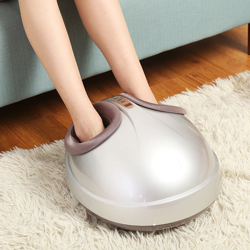 Heated Foot Massager Roller Kneading Sterilization Rolling Airbag Pressure Deep Relief Improved Circulation