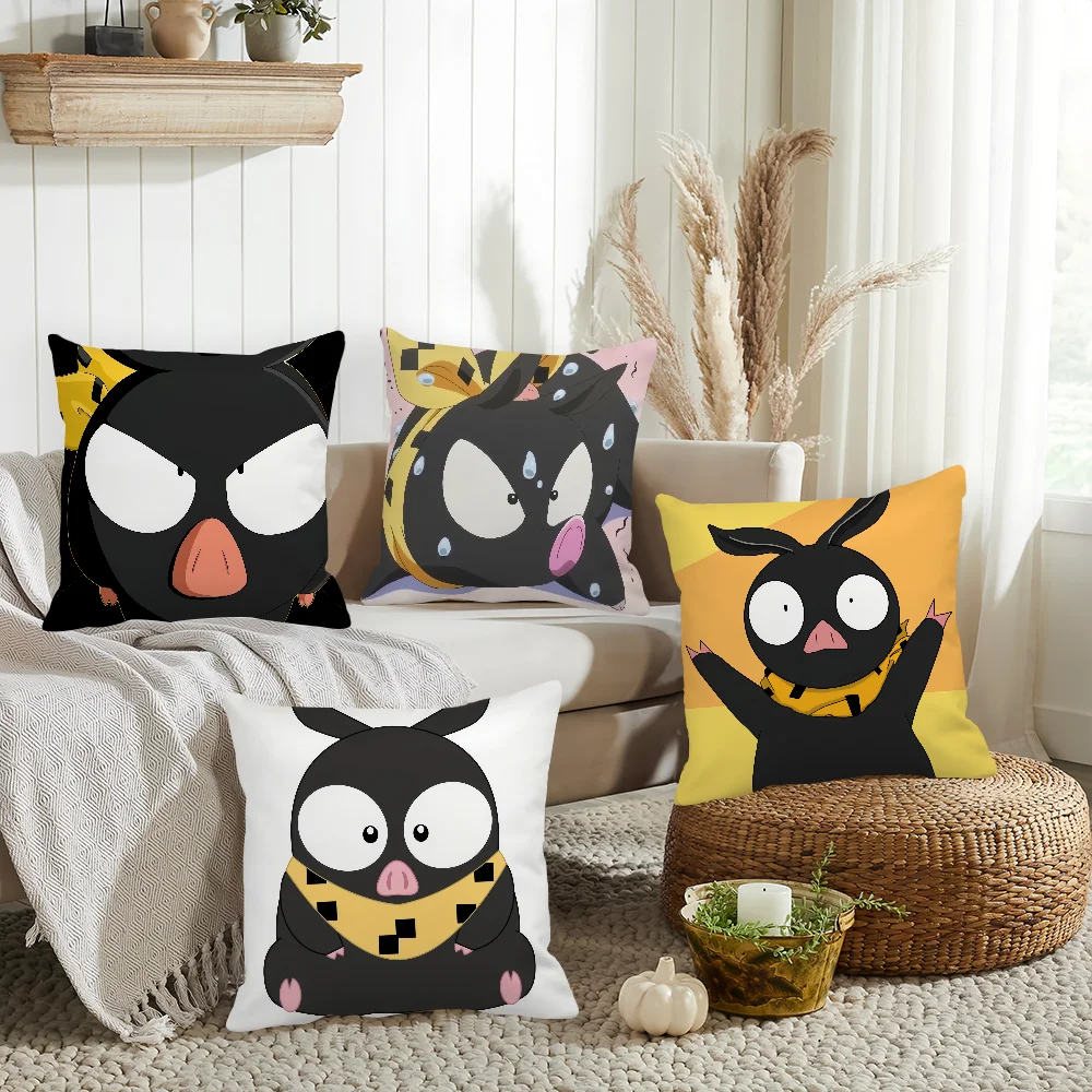 Cute P-chan Ranma One-Half Pillow Case Home Decoration Cushion Cover Suitable For Office Sofa Bedroom Car