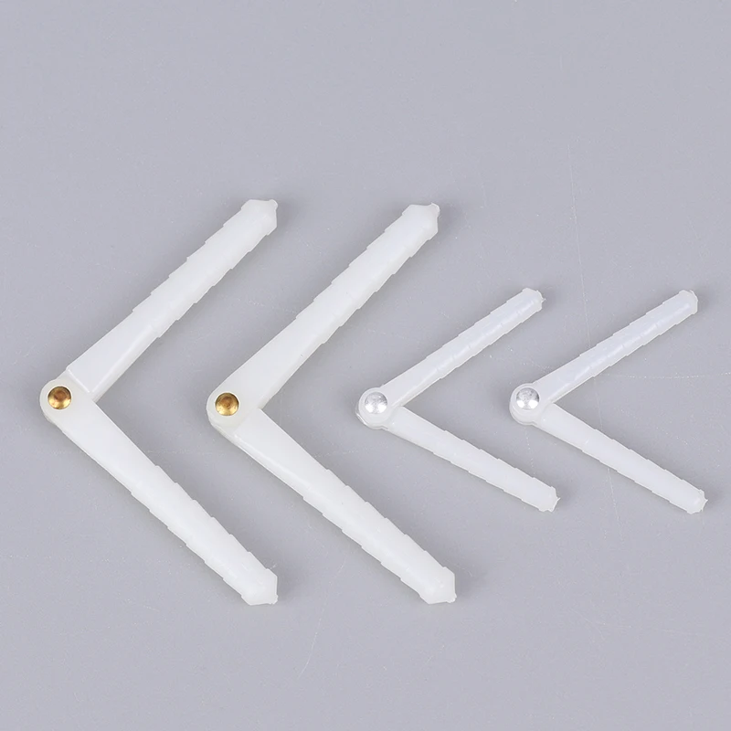 10 PCS Diameter 2.5mm 4.5mm Plastic Pin Hinge For RC Airplane Model Wing Airplane Model Accessories