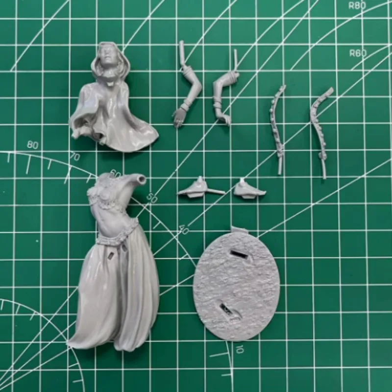 1/24 เรซินขนาดประกอบชุดประวัติศาสตร์งานอดิเรก Miniature Court Dancer โรงรถชุดประกอบและ Unpainted