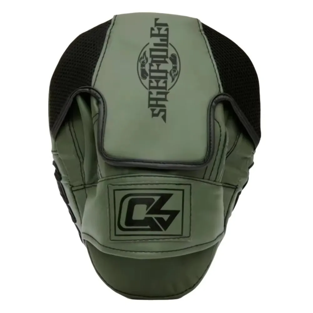 

Punch Mitts PU Leather Boxing Hand Target Curved Ergonomic Design Boxing Pad Thickened Light Weight Punching Gloves