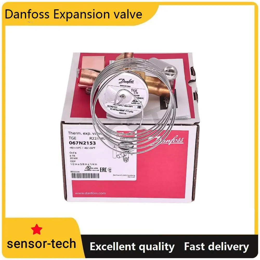 Danfoss R22/R407C Katup ekspansi TGE3 067N2150 51 52 53 54