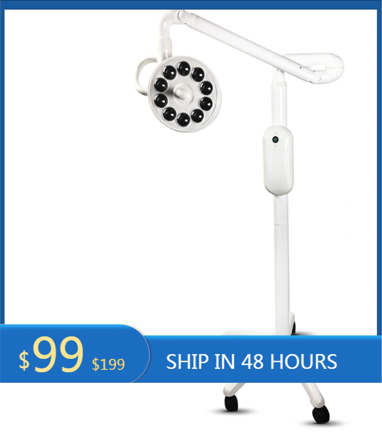 MT MEDICAL Mobile Economic LED Examination Lamp Electric Medical Surgical Operating Light For  Clinical Use