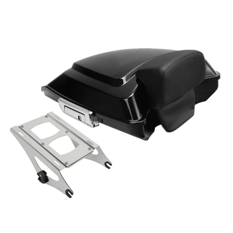 Motocyklowy bagażnik Razor z podkładką montażową pasujący do Harley Touring Ultra Limited Road Glide Street Glide 2014-2023 — zdjęcie 3