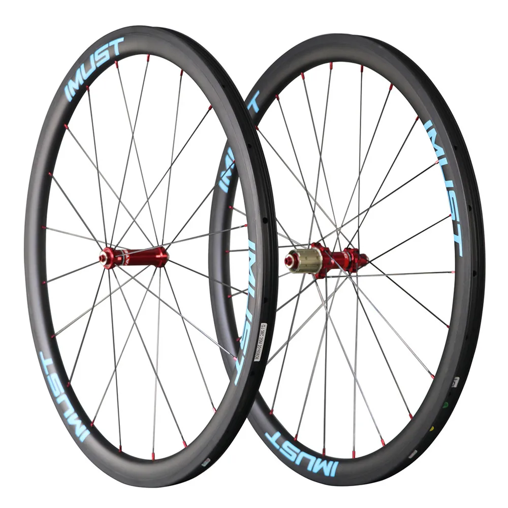 Carbon Road Bike Wheelset 38C