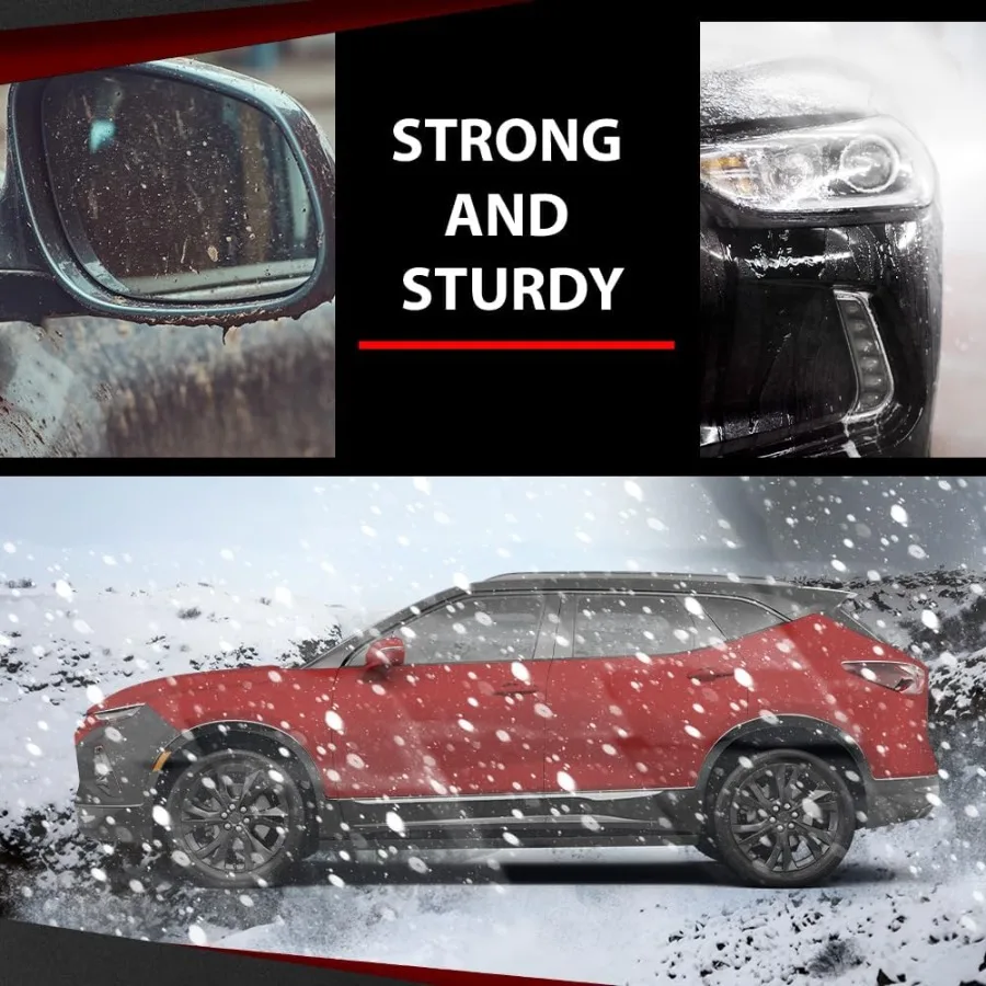 غطاء المصد الأمامي للسائق الجانب الأيسر متوافق مع موديلات تشيفي تريل بليزر 2021-2022 يستبعث حواف RS مصممة لتعزيز V #4