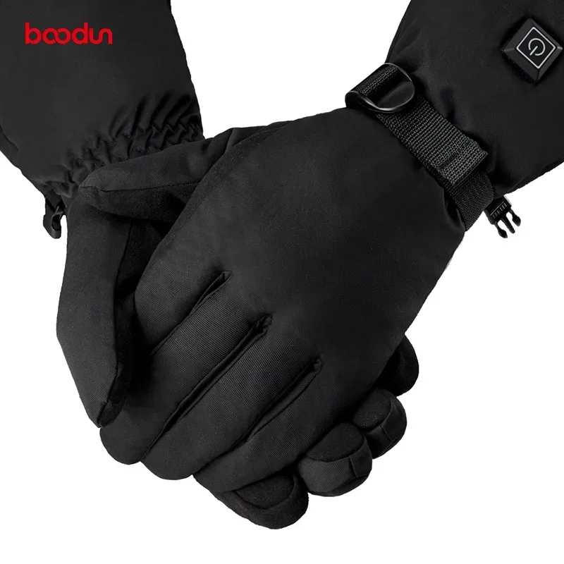 Riding Heat Gloves Outdoor Sports Motorcycles Intelligent Electric Heating Winter Windproof Warm And Waterproof