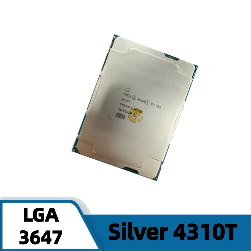 Xeon Silver 4310T CPU 2,3 GHz 15MB 105W procesador de 10 núcleos 20 hilos LGA4189 para placa base de servidor C621A Silver4310T