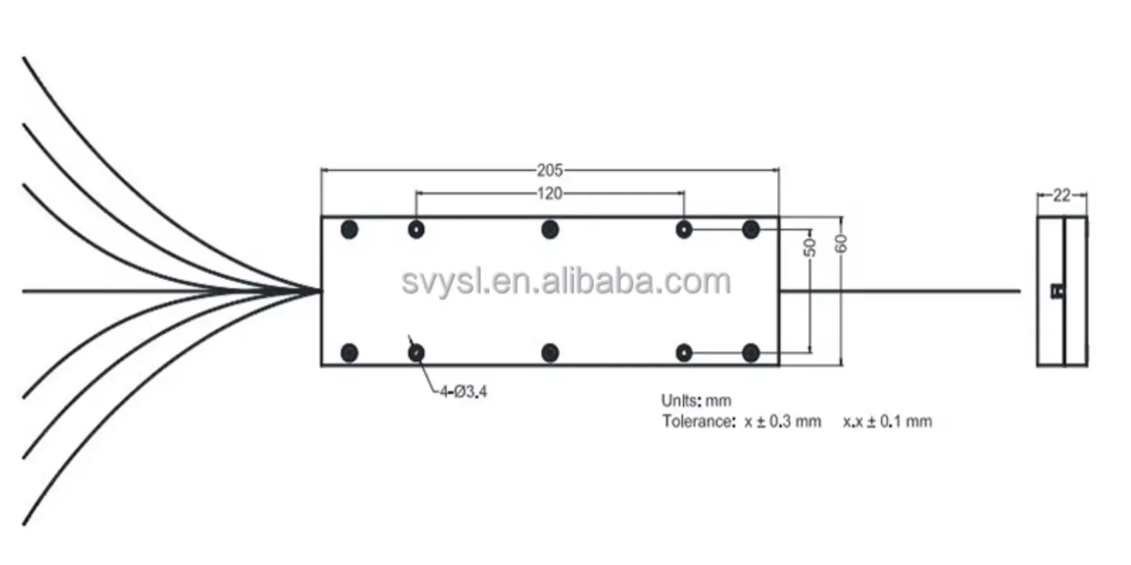Pezzi di ricambio per sorgente combinatrice raggio Raycus per la manutenzione della fonte