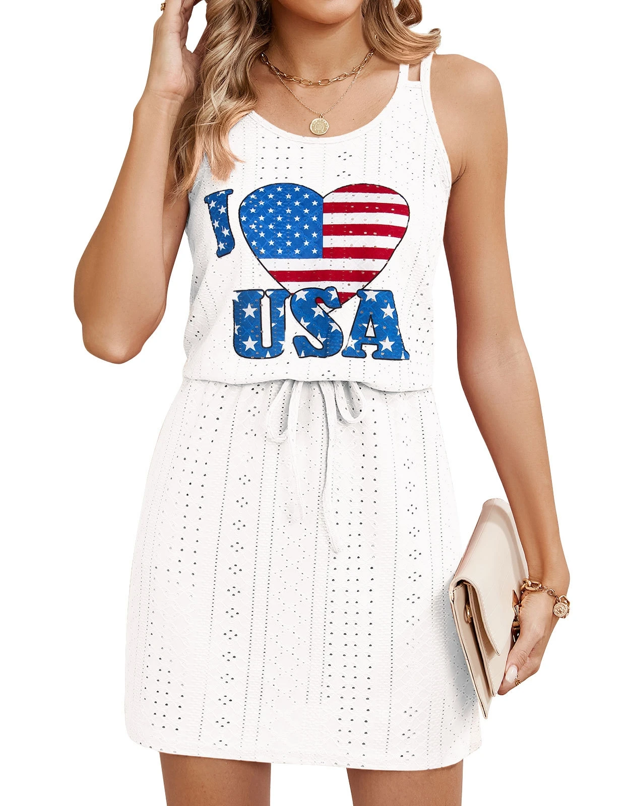 Ladies Homewear Sleepwear Nightdress Hollow Beach Dress Cross Back Thin Strap Swimsuit Cover Up Women Casual Beach Party Dress