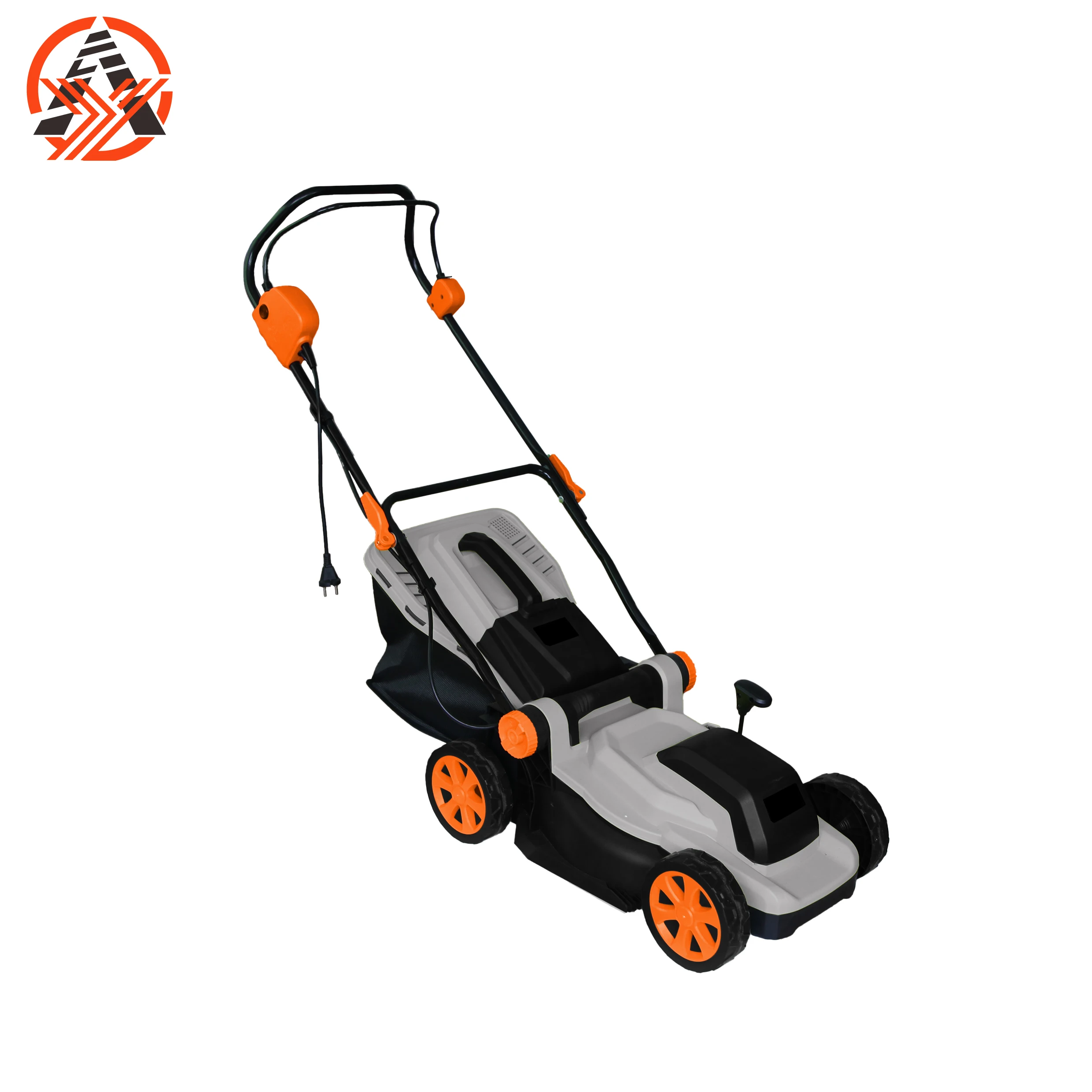 Factory-Sold Corded Self-Propelled Lawn Mower 340mm with 6 Cutting Height Setting 220-240V