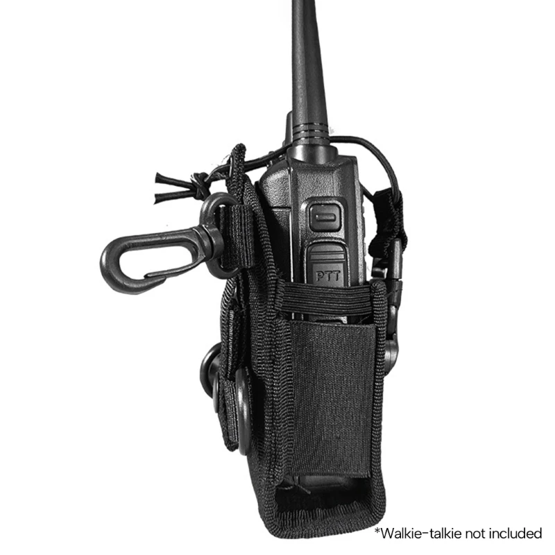 Torba do przechowywania radia taktycznego Dwukierunkowe etui na walkie talkie Uchwyt na domofon-Holster Carry Bag dla UV5R UV 82 888S 9R