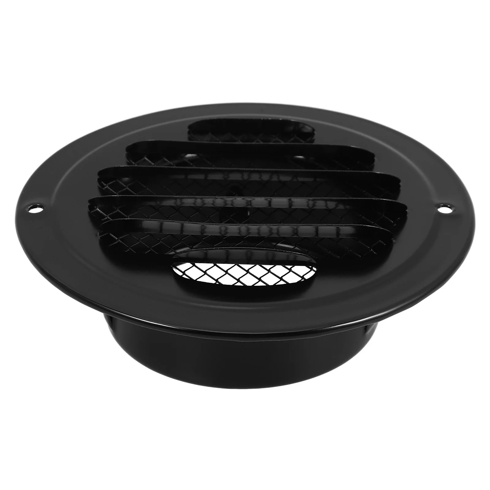 

Stainless Steel Exhaust Cover Round Ceiling Vent For Air Conditioner Durable Abs Soffit Vent Deflector Airflow Distributor