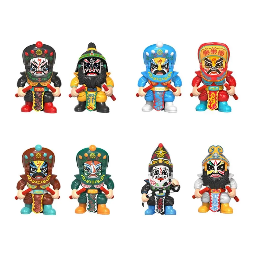 

Face Change Opera Face Changing Doll Sichuan Opera Chinese Face Changing Toy 4 Facial DIY Crafts Opera Face Makeup Toy