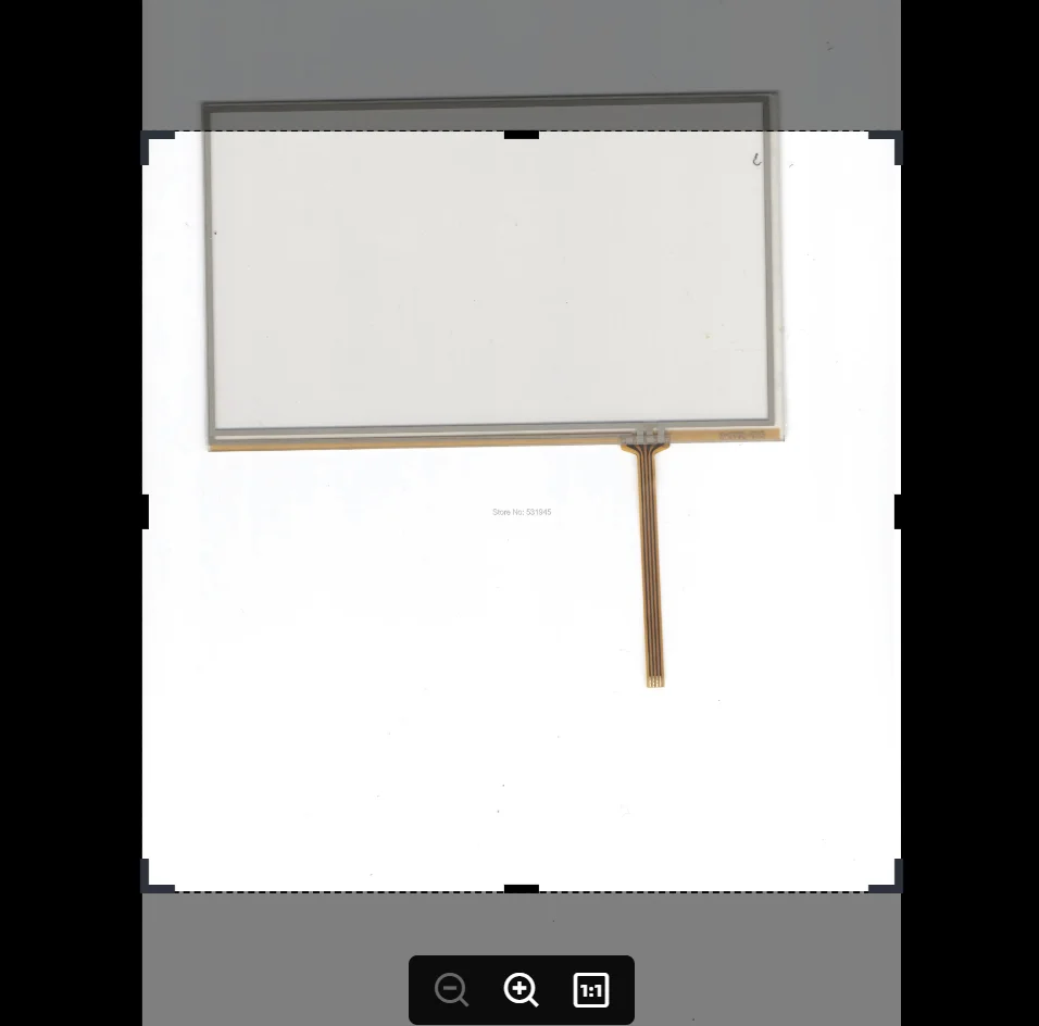 

ZhiYuSun 7 line resistor Touch Screen handwritten 164*99mm ON GPS