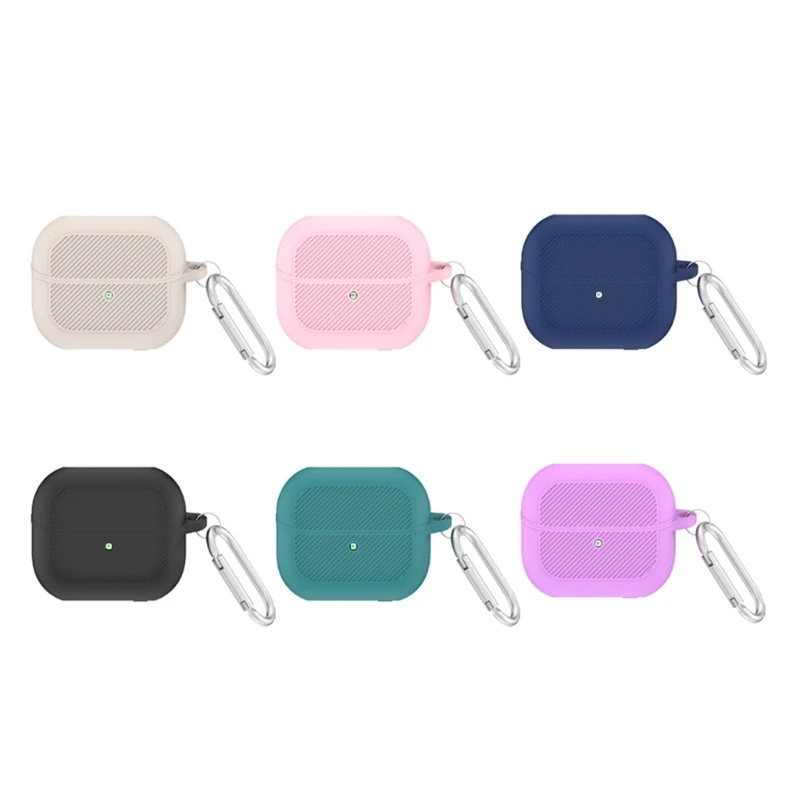 Funda protectora para auriculares, estuche almacenamiento ligero para auriculares Buds 3, carcasa protección completa