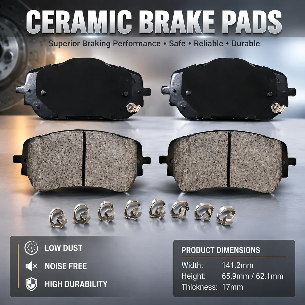 Front Brake Pad For Haval Shenshou Haval H6 3th-Gen Dagou Dargo WEY Coffee 02 DHT 2.0T 2021 2022 2023 2024 3501151AGW01A Parts