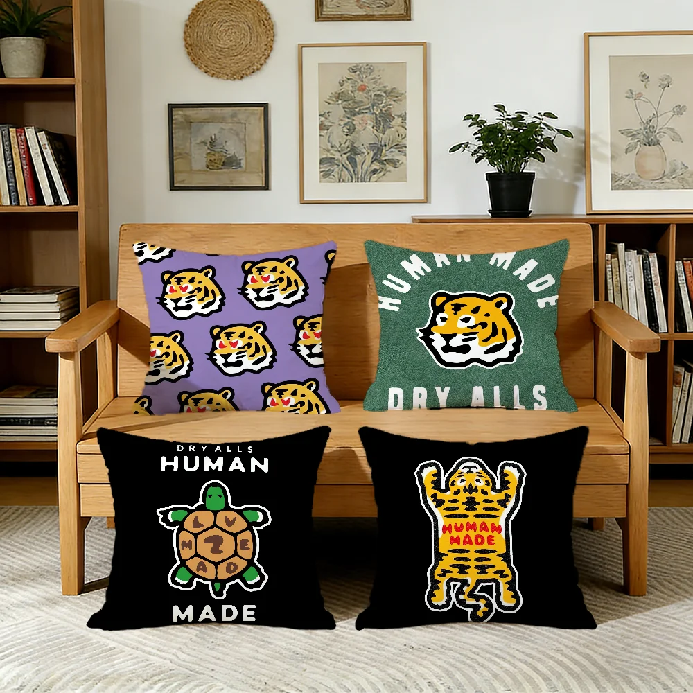 Funda de cojín de lujo M-Made Nigo H-Humans para almohada, decoración de sofá, hogar, coche, habitación, cafetería, oficina, simplicidad nórdica