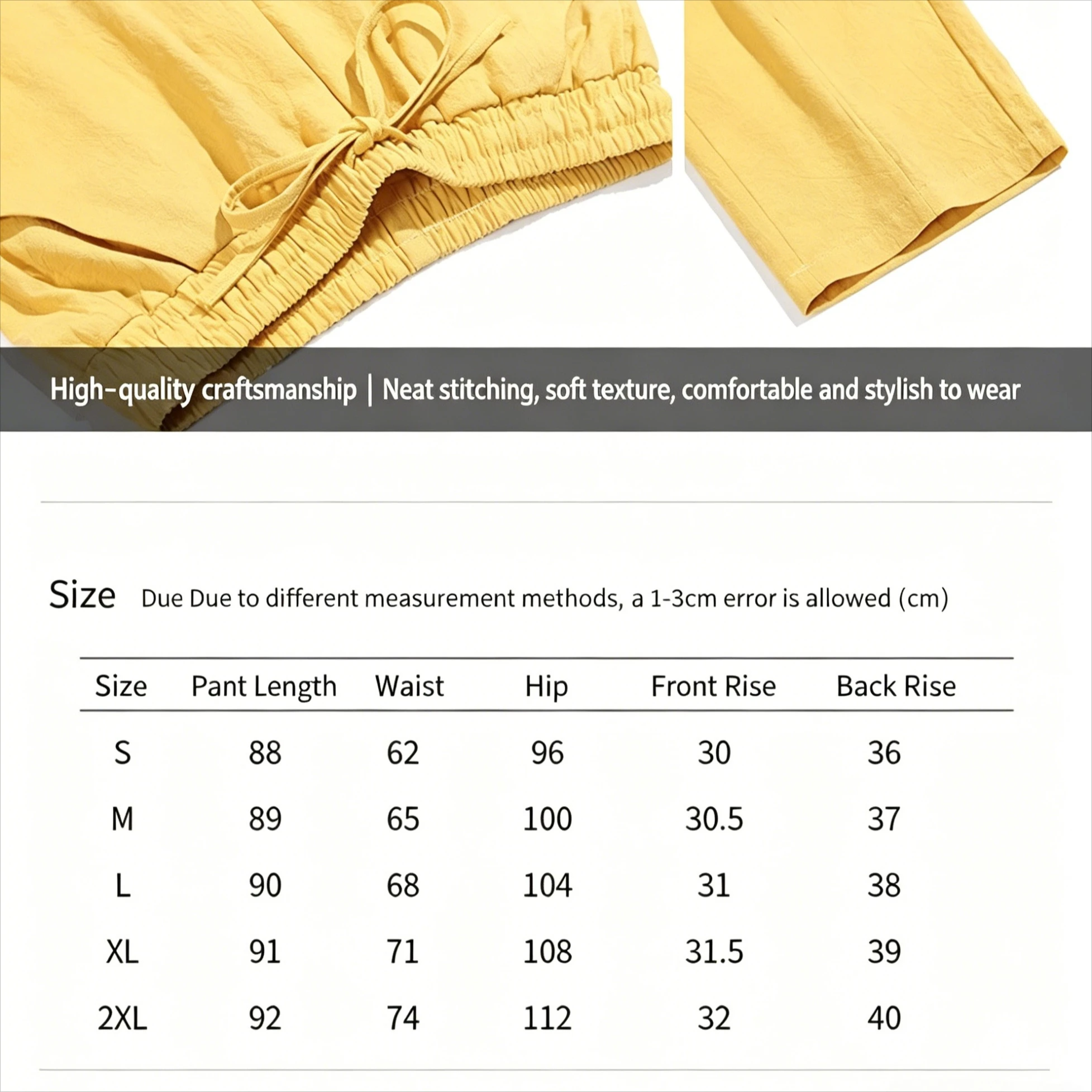 Womens Spring Summer Pants Cotton Linen Solid Elastic waist Candy Colors Harem Trousers Soft high quality for Female ladys S-XXL