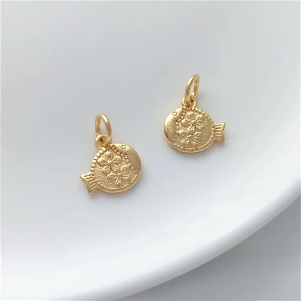 Shajin Rabbit Charms Pendant Small Fish Tree Leaves Lily of Valley Design DIY Bracelet Necklace Jewelry Hanging Accessory K519