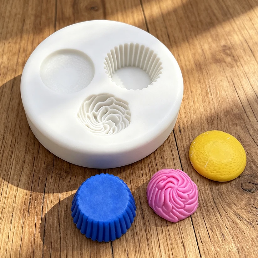 Ice Cream Shape Silicone Mold Sugarcraft Chocolate Cupcake Baking Mold Fondant Cake Decorating Tools