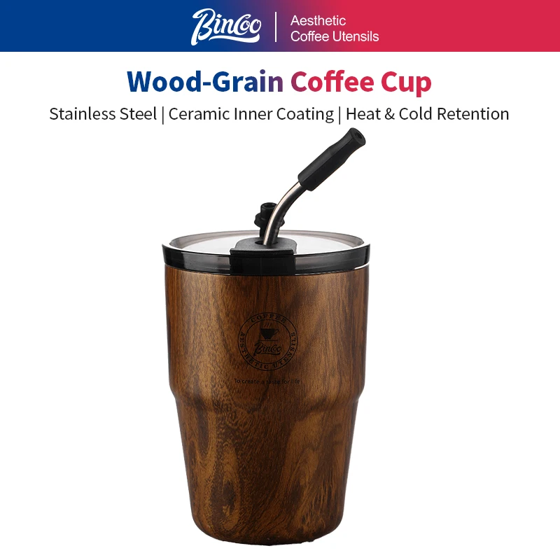 Bin Coo 480ml Ceramic Insulated Travel Mug