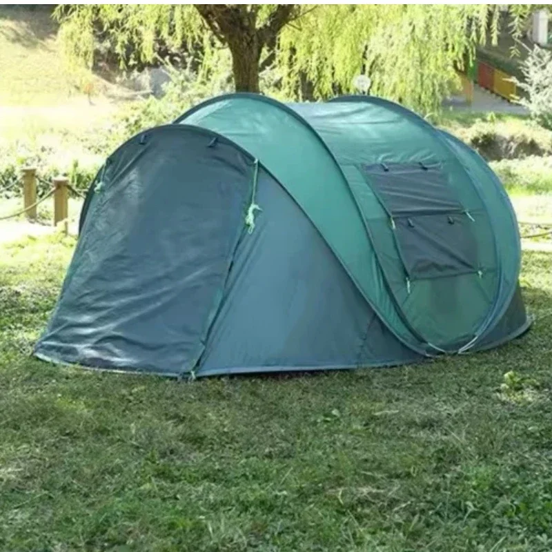 3-4 Person Automatic Pop Up Tent Portable Foldable Waterproof Sunproof Outdoor Camping Tent For All Seasons