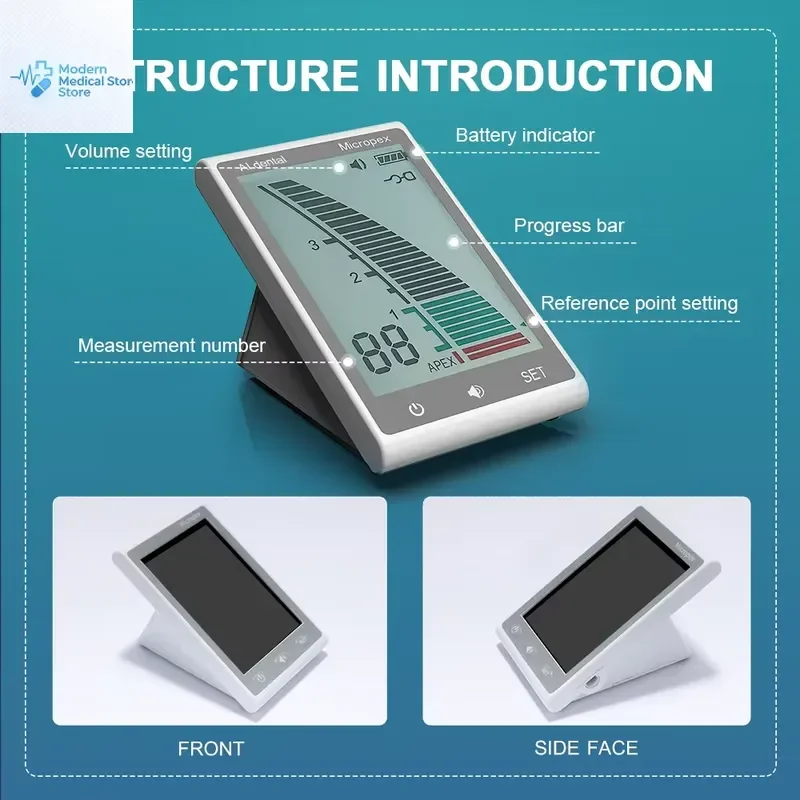 2026 New, High Quality, AI-AL-Micro Portable Dental Apex Locator for Endodontic Root Length Measurement in and