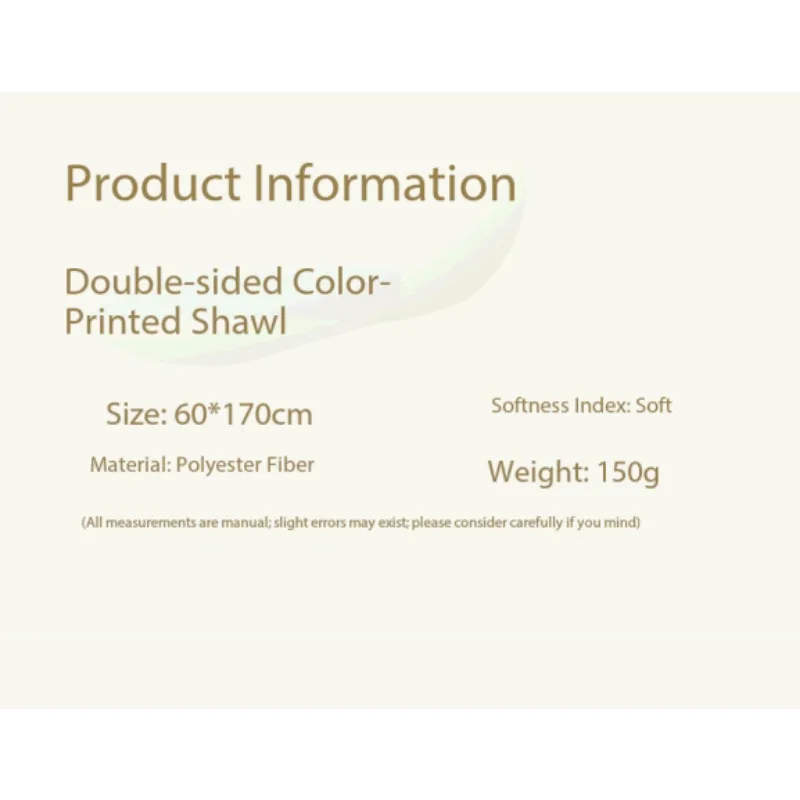 Korean Minimalist Striped Scarf Cotton Linen Feel  Lightweight Head Wrap Versatile Fashion Shawl For Women