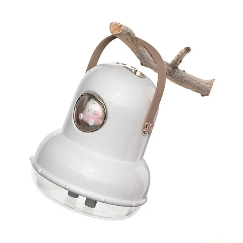 

D0AB Cool Mist Humidifier Desktop Humidifier for Car Office Room Three Modes
