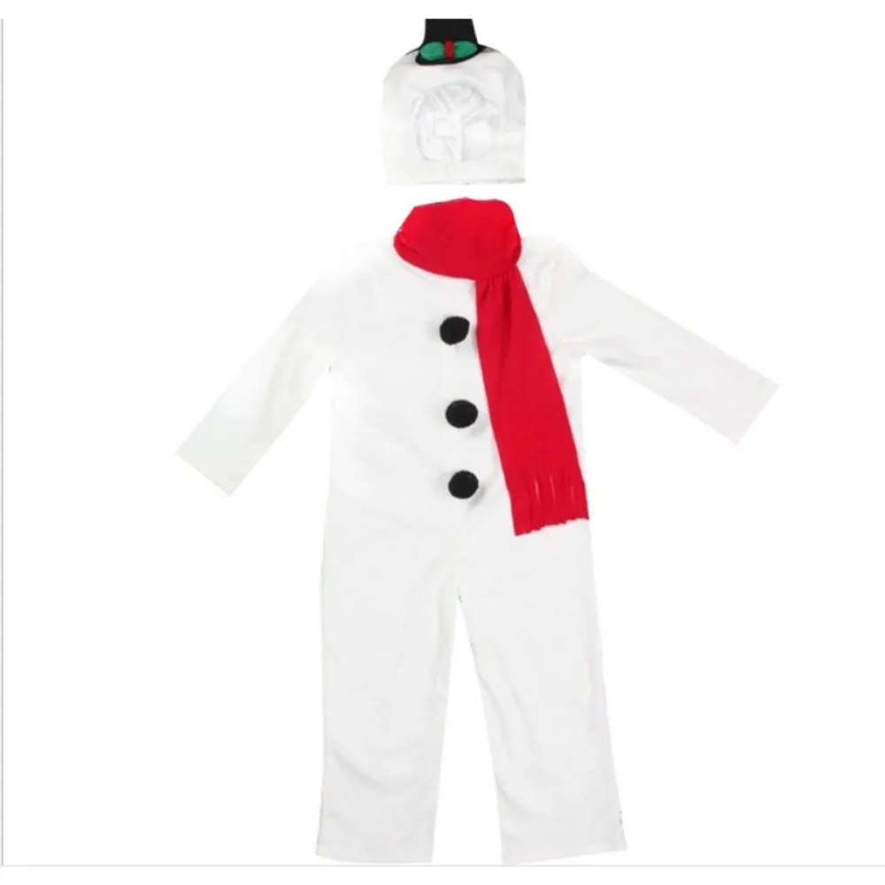 Christmas Children\'s Clothing Snowman Costume Boy\'s Performance Costume Frozen Costume Girl\'s Snow Doll Costume